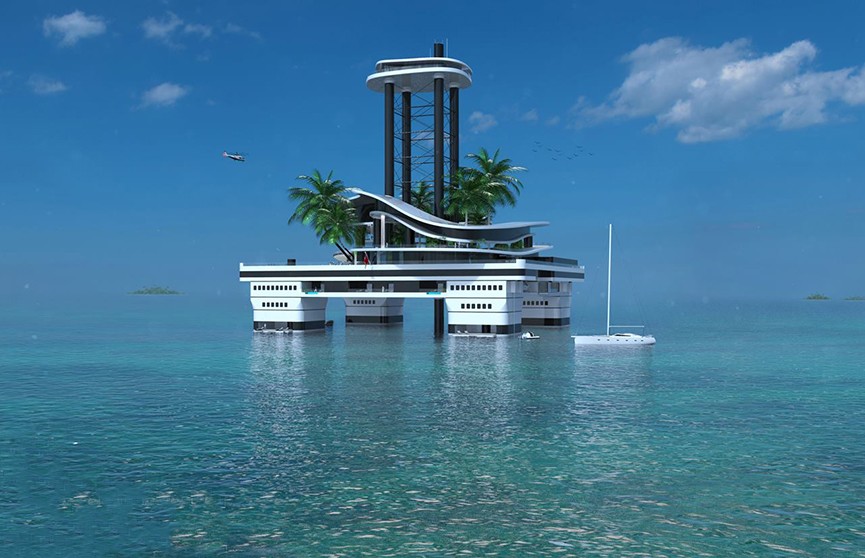 Только для миллиардеров: личные плавучие острова создают в США