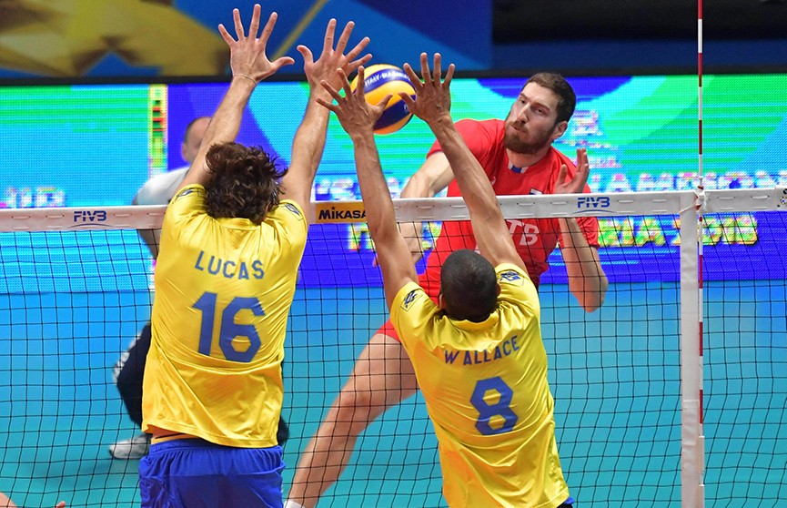 Бразилия и Сербия сотворили сенсации на чемпионате мира по волейболу