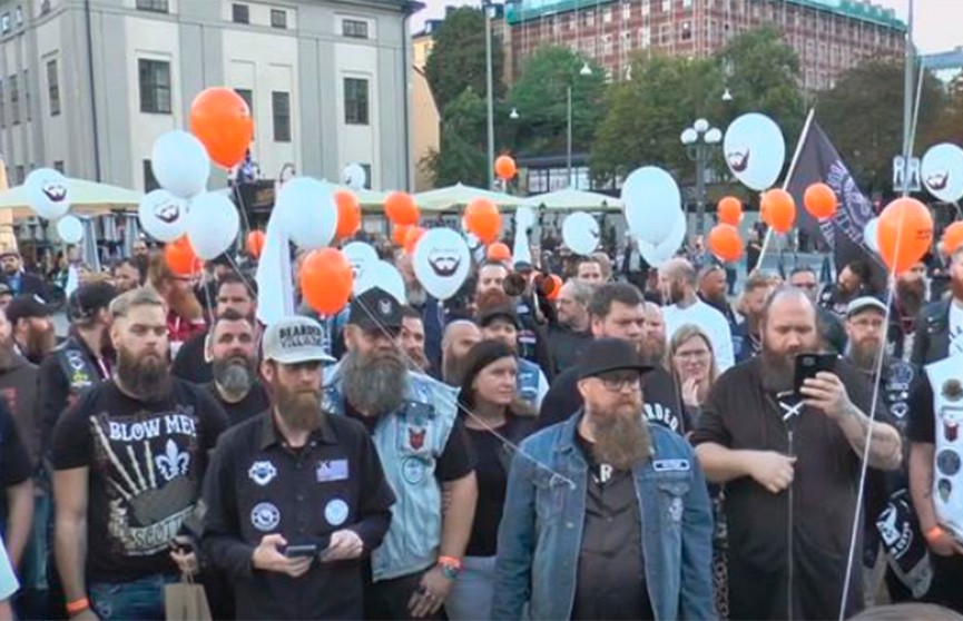 Всемирный день бороды отпраздновали в Швеции