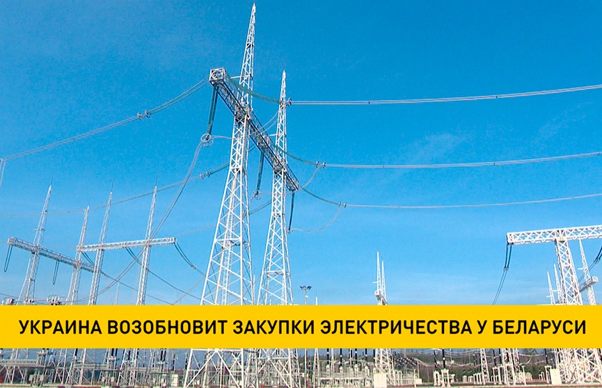 Украина может возобновить закупки электроэнергии у Беларуси