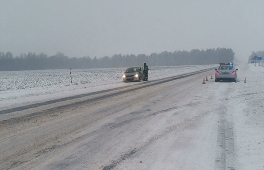 В Гродненской области из-за непогоды произошло 19 аварий за сутки