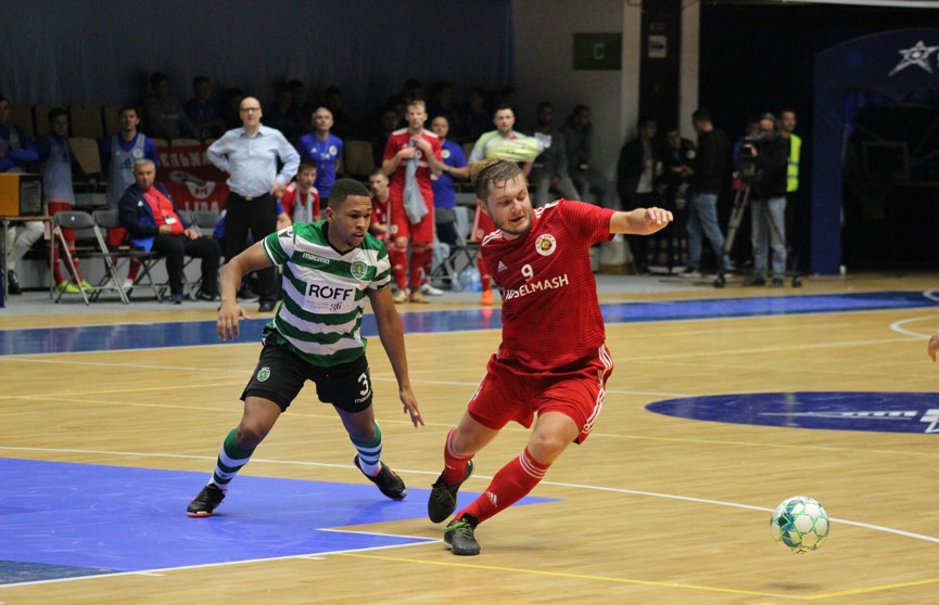 «Лидсельмаш» проиграл свой первый матч в мини-футбольной Лиге чемпионов