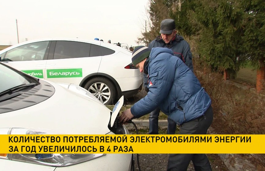 Количество электромобилей в Беларуси превысило 1600