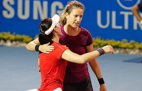 Виктория Азаренко и Сайсай Чжэн вышли в финал парного разряда теннисного турнира в Акапулько