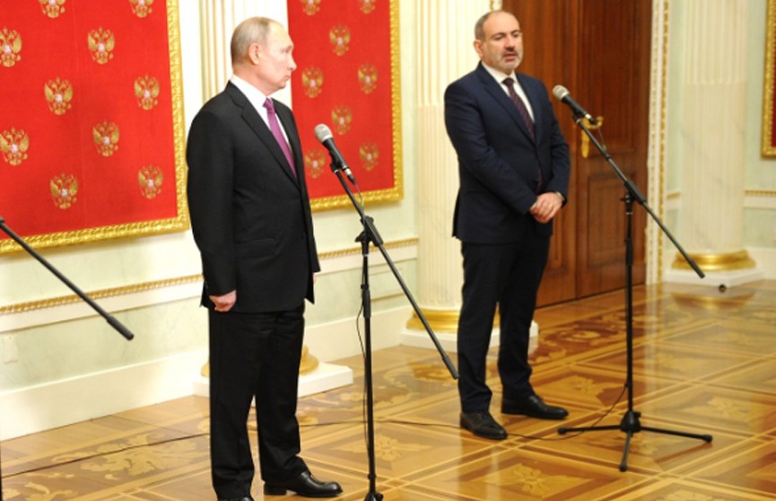 Пашинян прибудет в Москву на встречу с Путиным