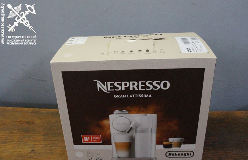 В Беларусь пытались незаконно ввезти кофемашины из Турции