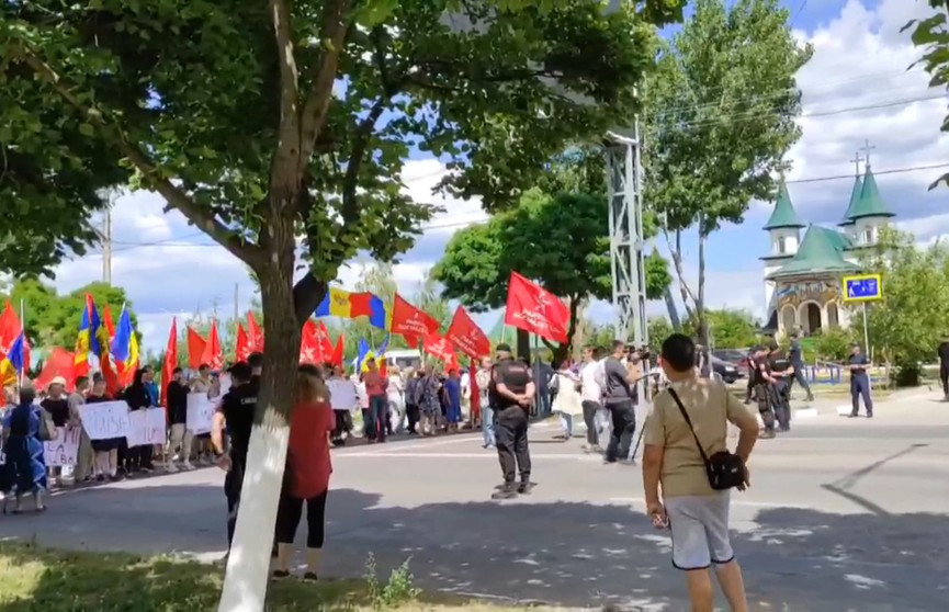 В Молдове проходят протесты из-за роста цен