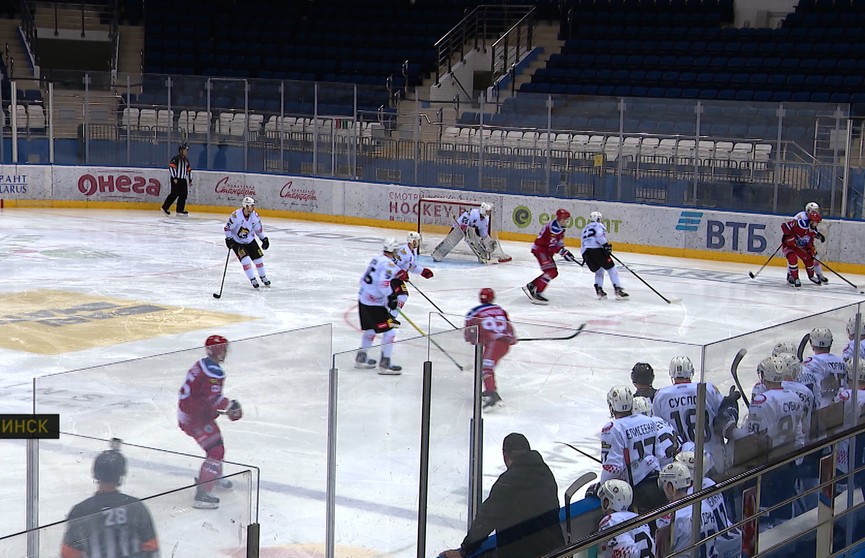 Чемпионат Беларуси по хоккею: поединок «Юности» и «Гомеля» состоялся в Минске