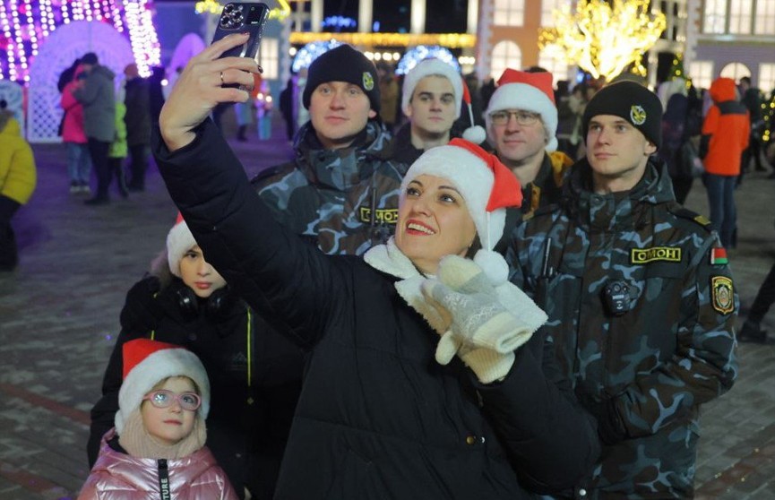 МВД Беларуси: В новогоднюю ночь правопорядок был обеспечен полностью