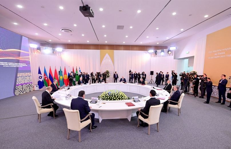 «Нужно быть готовыми к провокациям по всему периметру Содружества». Лукашенко принял участие в заседании Совета глав государств СНГ