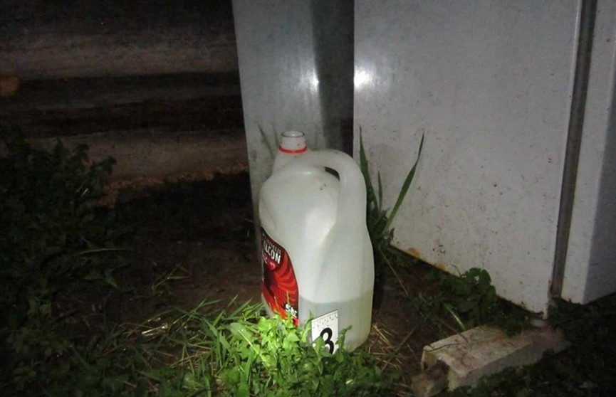 Житель Березинского района поджег своего собутыльника