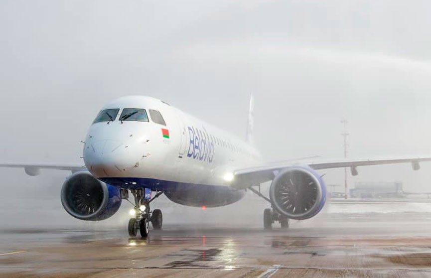 Авиапарк «Белавиа» пополнился новым Embraer 195-E2. В чем его особенность?