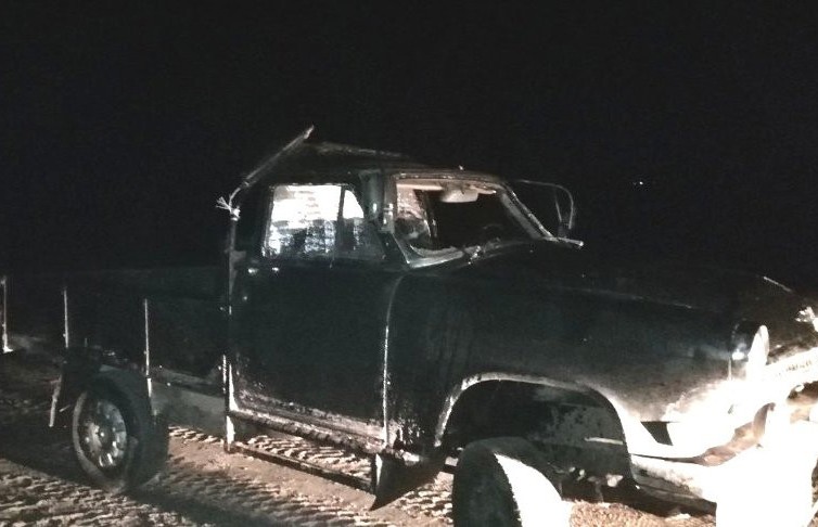 ДТП в Лунинецком районе: бесправник на самодельном автомобиле съехал в кювет