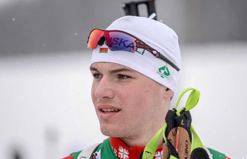 Белорус Дмитрий Лазовский выиграл бронзу на юниорском чемпионате мира по биатлону