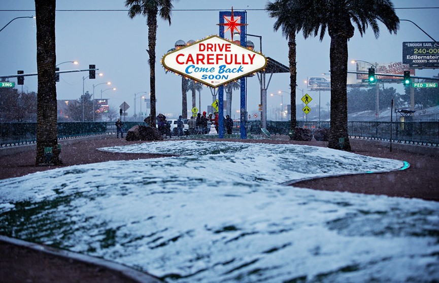 Снег в Лас-Вегасе – впервые за 80 лет!