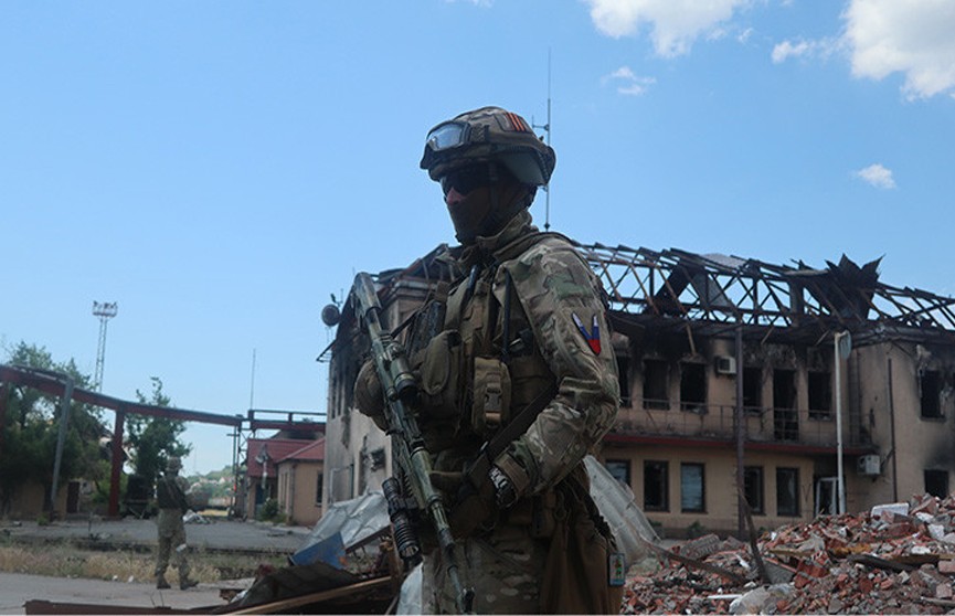 Чеченский спецназ «Ахмат» ведет успешное наступление в ДНР