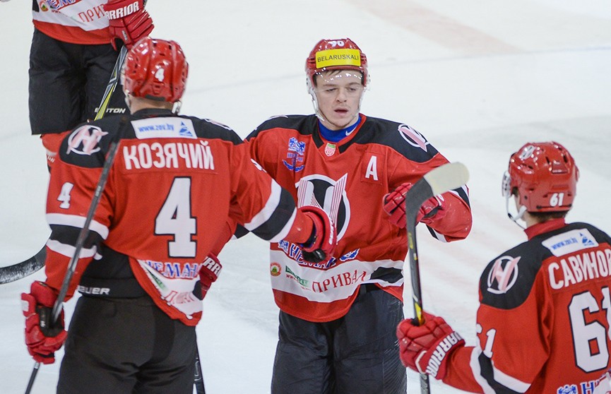 Чемпионат Беларуси по хоккею: «Неман» оказался сильнее «Шахтёра»