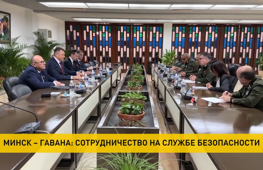 Белорусская делегация Министерства по чрезвычайным ситуациям посетила Кубу
