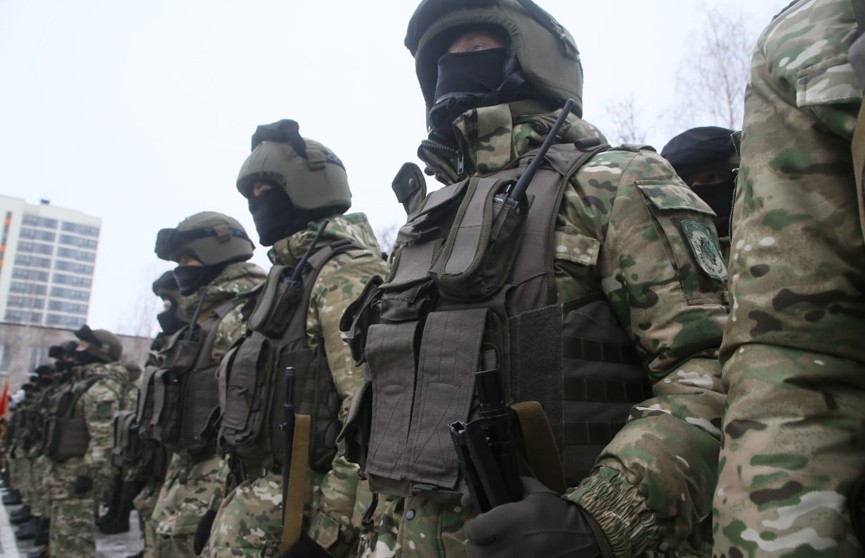 В Беларуси создан новый отряд спецназа «Рысь»