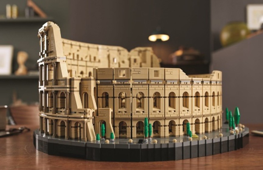 Lego выпустит самый большой набор – это модель Колизея