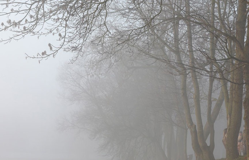 На 2 апреля в Беларуси объявлен оранжевый уровень опасности из-за тумана