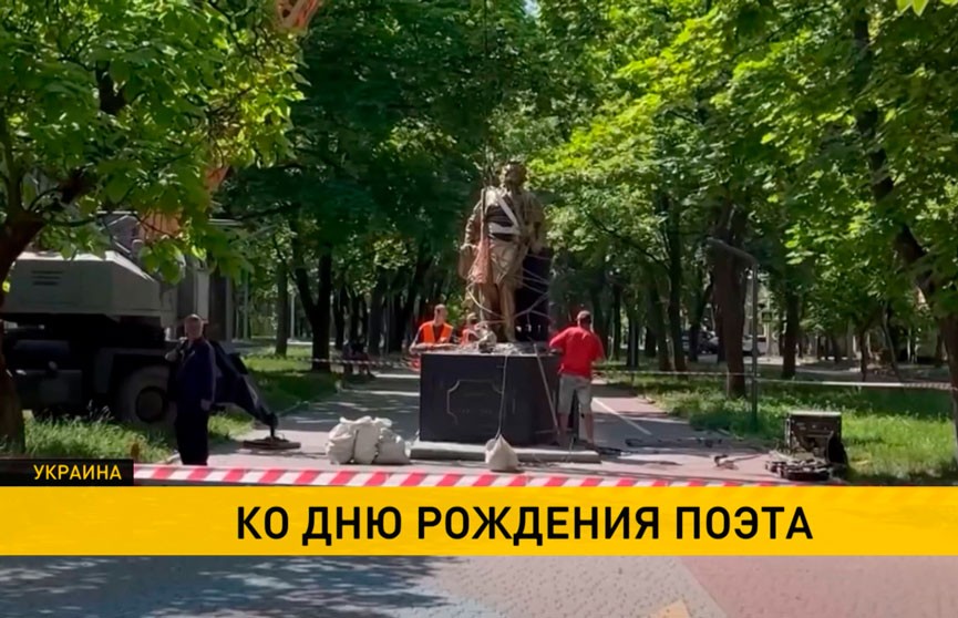 В украинских Желтых Водах снесли памятник Пушкину
