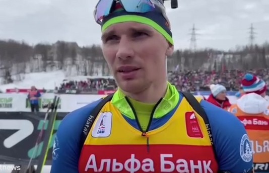 Антон Смольский победил в общем зачете Кубка Содружества по биатлону
