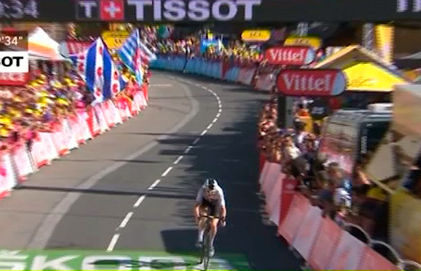 Герайнт Томас выиграл 11-й этап велогонки «Тур де Франс»