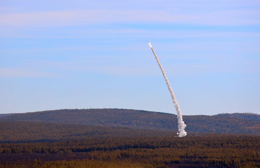 Над Белгородской областью сбита украинская ракета С-200