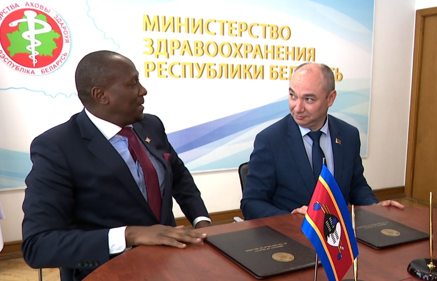 Беларусь и Королевство Эсватини подписали Дорожную карту сотрудничества в сфере здравоохранения