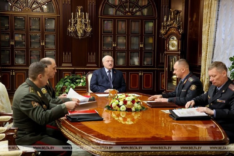 Министр внутренних дел оценил оперативную обстановку в Беларуси