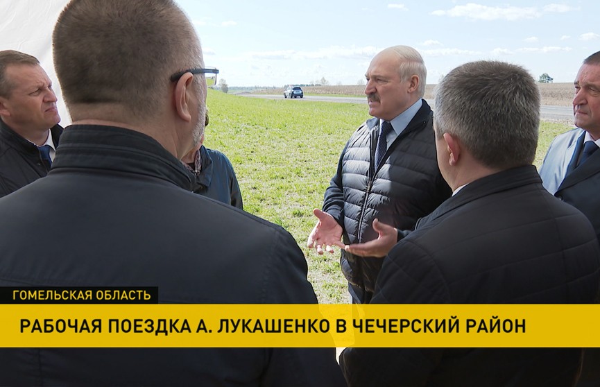 Лукашенко во время рабочей поездки посетил Чечерск