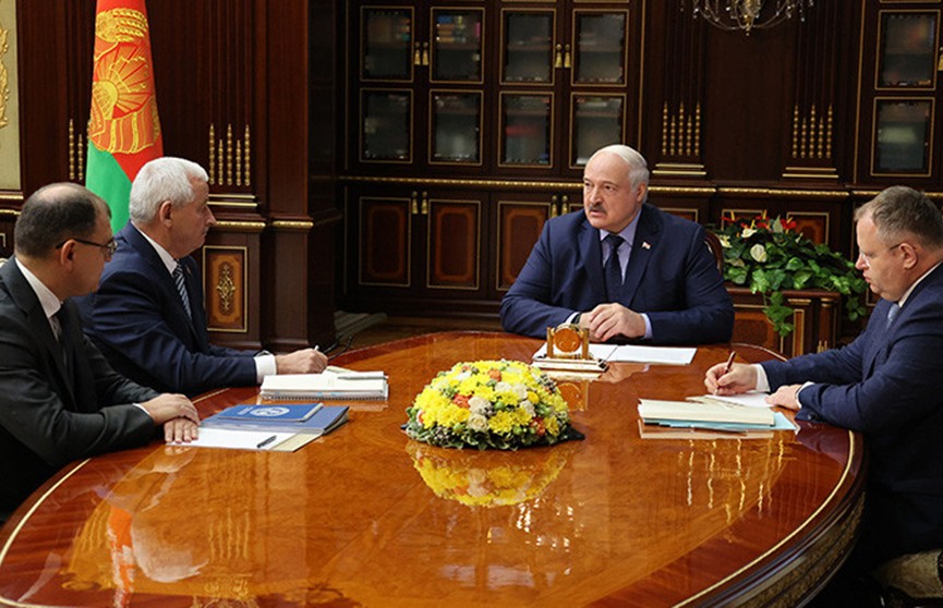Александр Лукашенко заслушал доклад о завершении строительства Белорусской АЭС