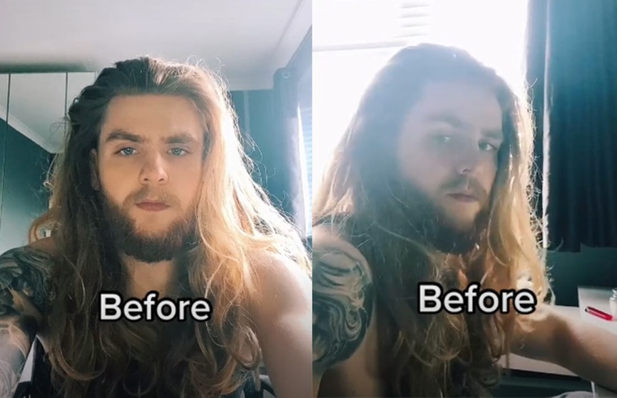 Когда «до» лучше, чем «после». Парень сбрил бороду и показал свое преображение – результат ошеломил пользователей Сети