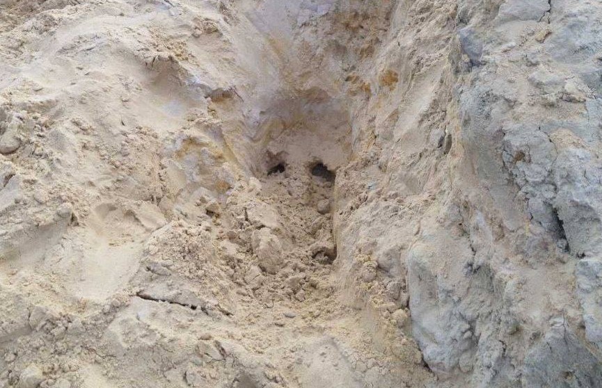 8-летнего мальчика засыпало песком в Кобринском районе