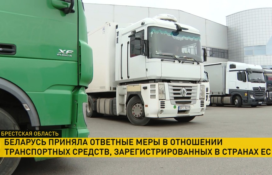 Беларусь приняла ответные меры в отношении транспорта из ЕС: запрещен въезд большегрузам