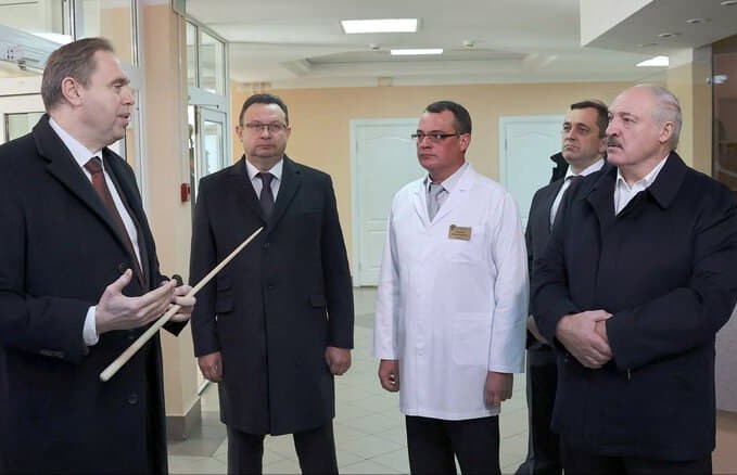 Президент посетил Лидскую центральную районную больницу
