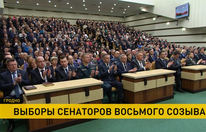 В Беларуси прошли выборы членов Совета Республики. Репортаж ОНТ