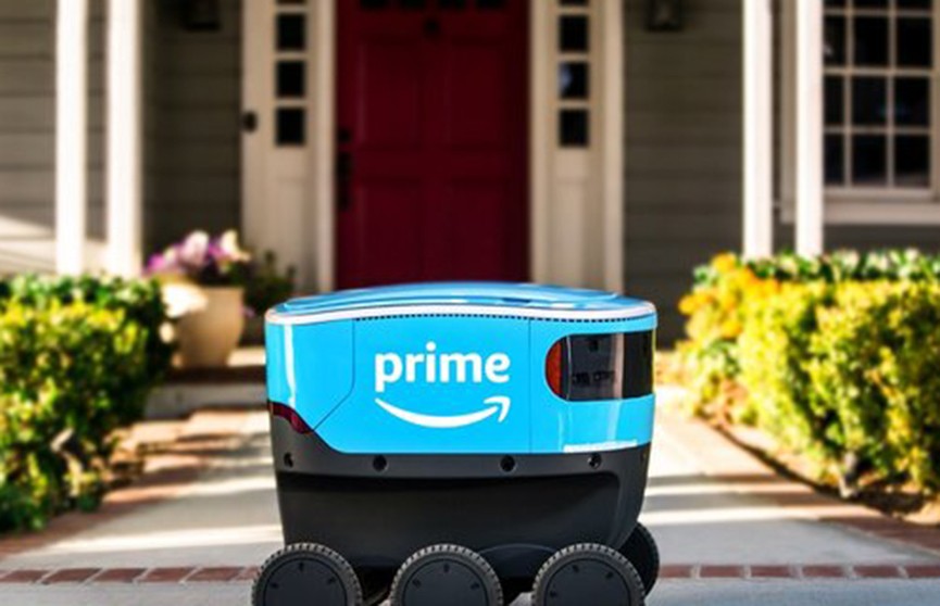 Amazon проводит испытания роботов-доставщиков (Видео)