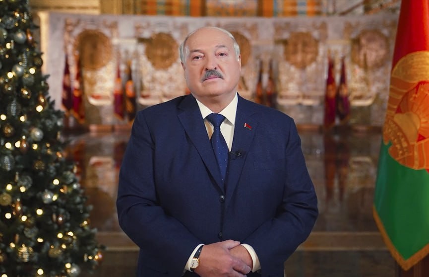 Поздравление Александра Лукашенко с Новым годом. Обращение Президента-2024