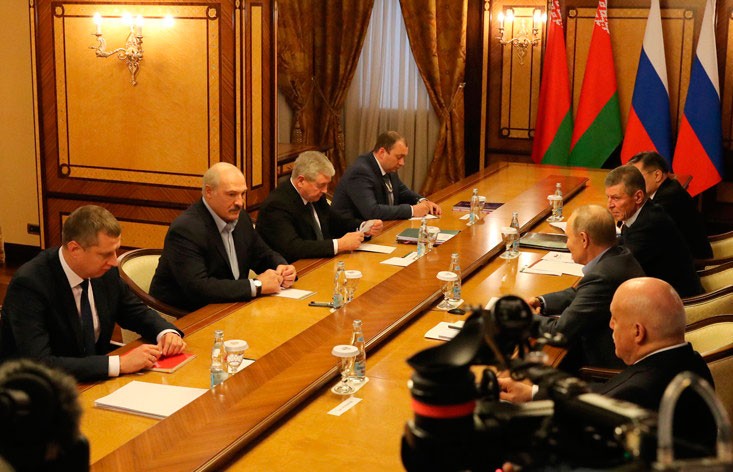 Переговоры Александра Лукашенко с Владимиром Путиным в  Сочи. Главное