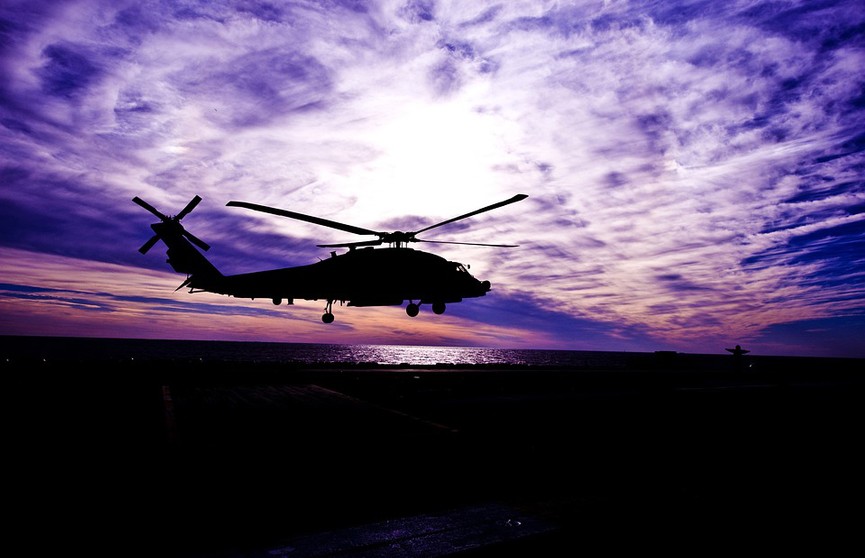 Два военных вертолета столкнулись в США