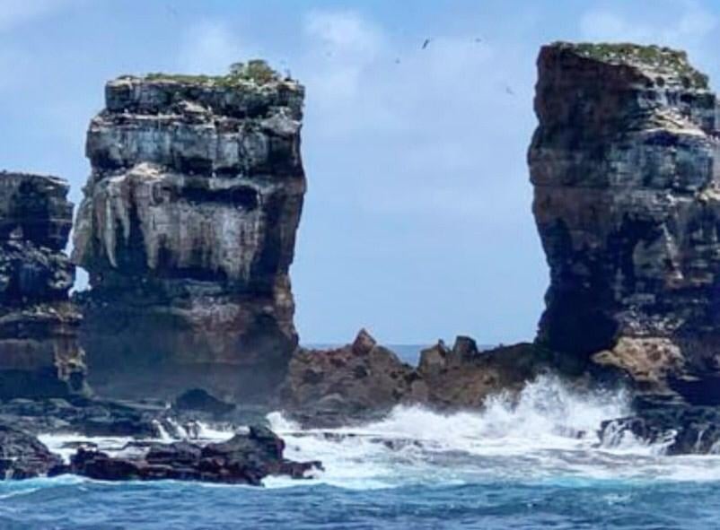 На Галапагосских островах обрушилась знаменитая Арка Дарвина. Фото до и после