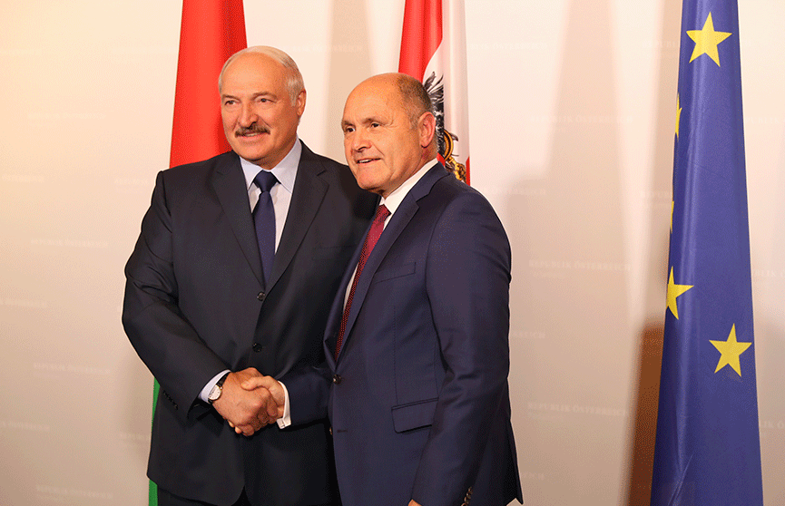 Александр Лукашенко провел встречу с председателем Национального совета Австрии
