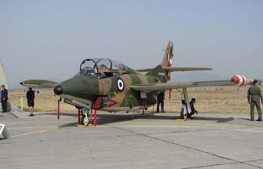 Самолёт ВВС Греции потерпел крушение, пилот погиб