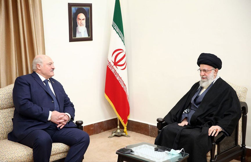 Встреча Президента Беларуси с Верховным лидером Исламской Республики. Фото