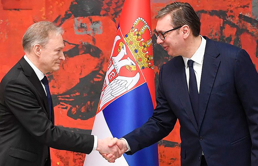 Посол Беларуси в Сербии вручил верительные грамоты Александру Вучичу