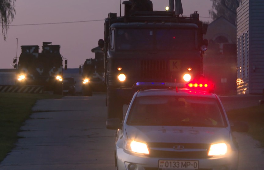 В Вооруженных Силах Беларуси продолжается экзамен по оперативному реагированию