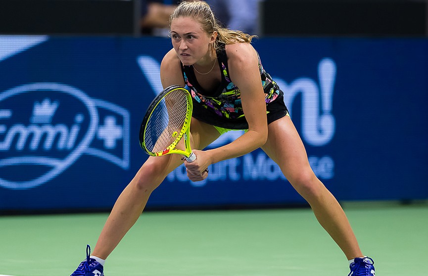 Теннис: Александра Саснович вышла во второй круг турнира в Пекине