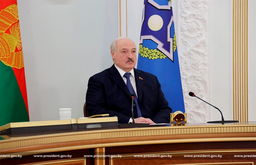 Откровенная дискуссия и предложения на злобу дня: Лукашенко выступил на сессии Совета коллективной безопасности ОДКБ